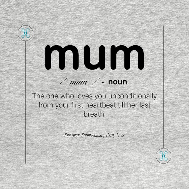 Mum  Definition  Gift Typography Print Art Print Printable Quotes by Humais